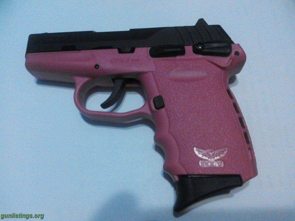 Pistols SCCY Cpx-1 Pink 9mm New In Box