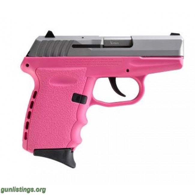 Pistols SCCY CPX Pink 9mm - No CC Fees