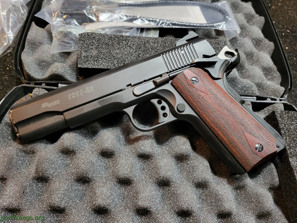 Pistols Sig 1911 22