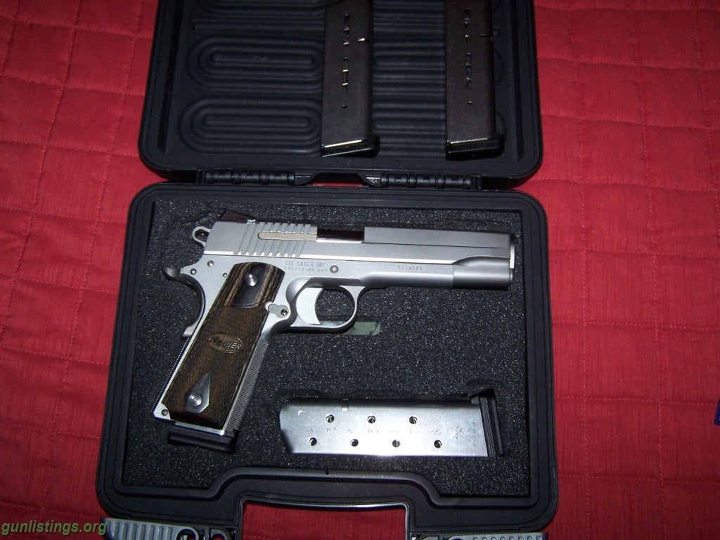 Pistols Sig 1911 Stainless