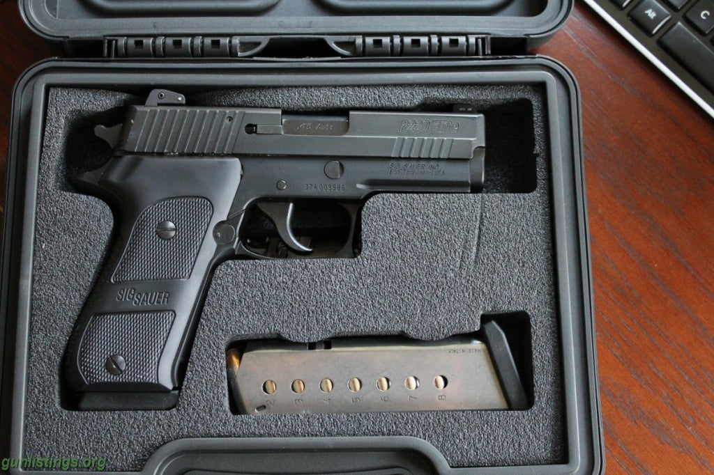 Pistols Sig P220 Carry Dark Elite 45 ACP