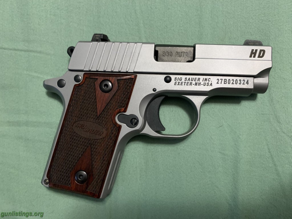 Pistols Sig P238 HD W/Rosewood Grips