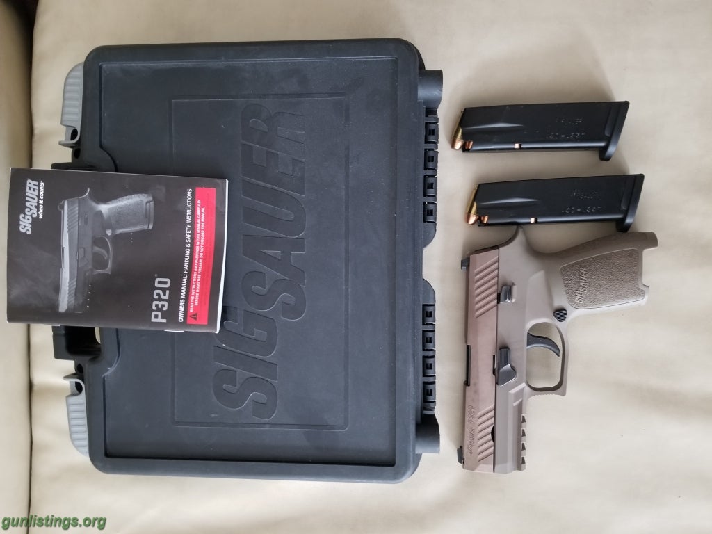 Pistols Sig P320 .40 Fde