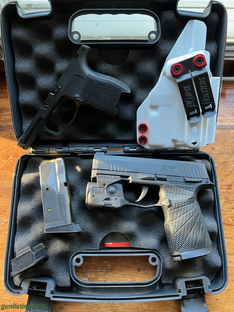 Pistols Sig P365 TLR6 Wilson Combat