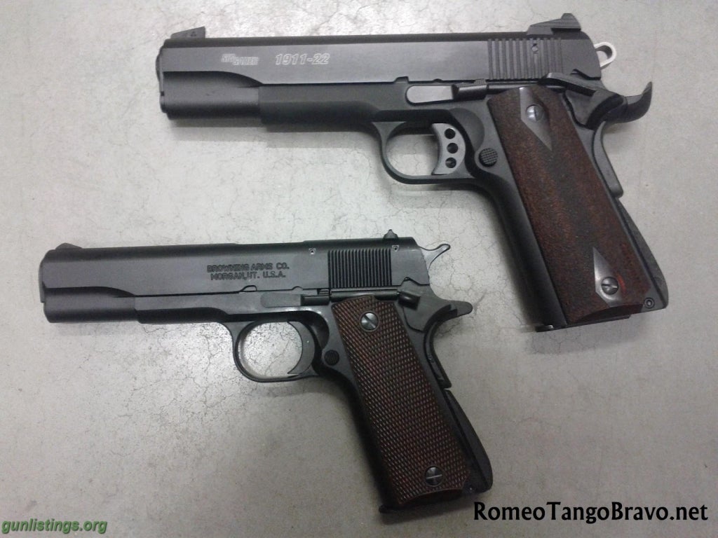 Pistols Sig Sauer 1911-22