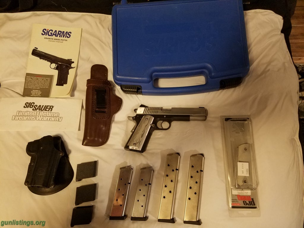 Pistols Sig Sauer 1911 Platinum Elite