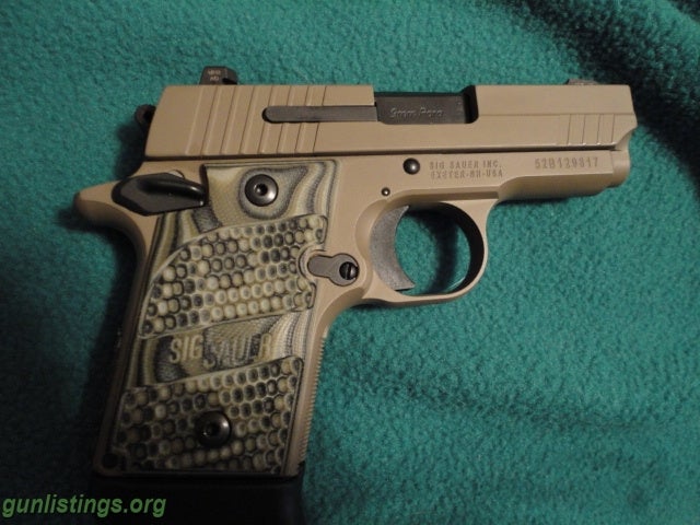 Pistols SIG SAUER 938-9-SCORPION 9mm