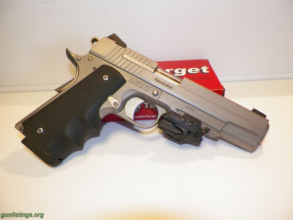 Pistols Sig Sauer GSR Revolution 1911 .45acp