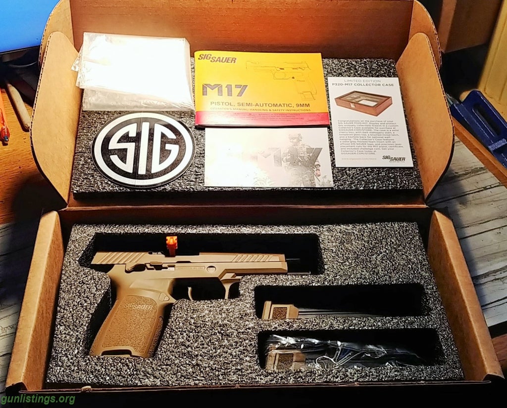 Pistols Sig Sauer M17 Commemorative Edition