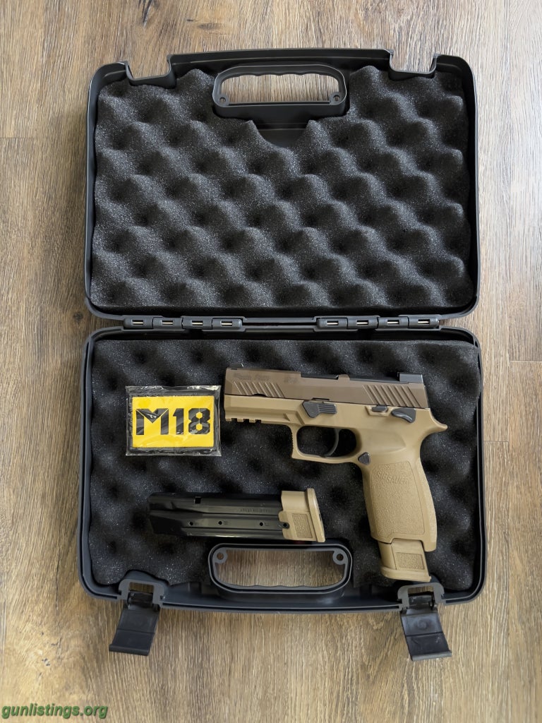 Pistols Sig Sauer M18