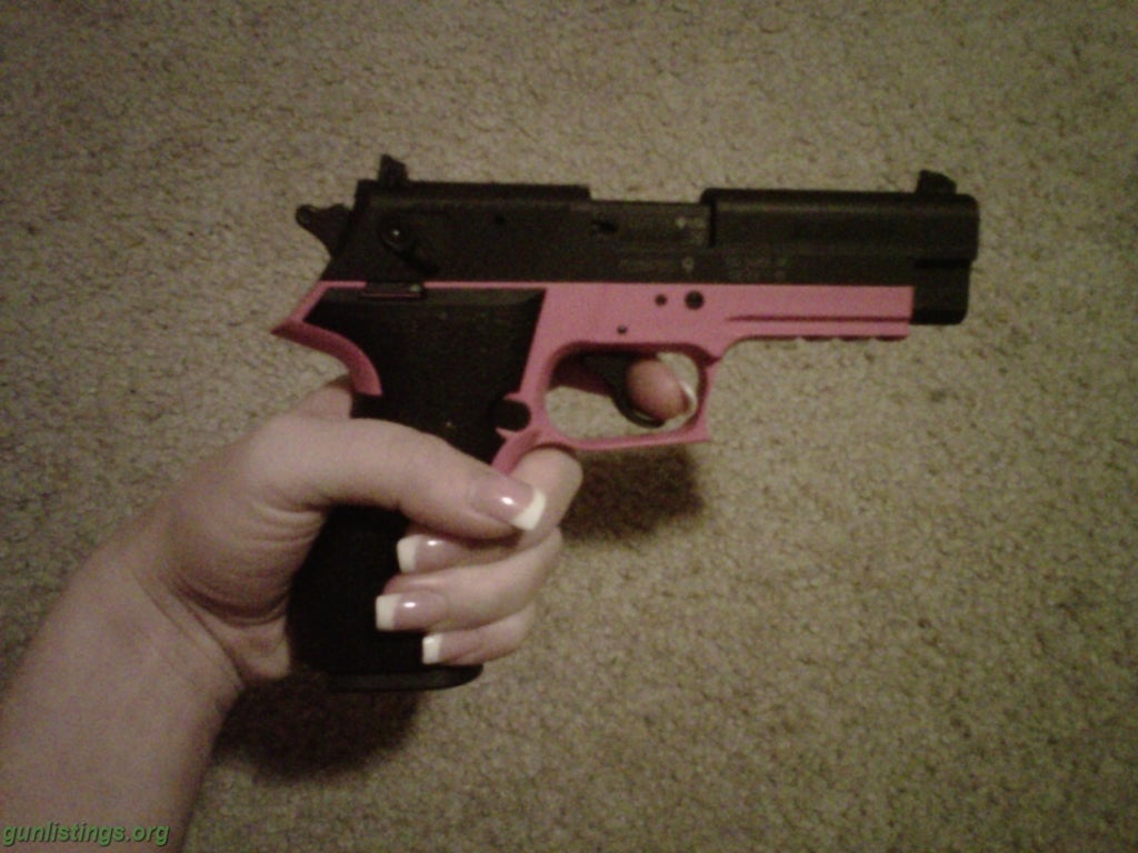 Pistols Sig Sauer Misq. Pink And Black .22 LR