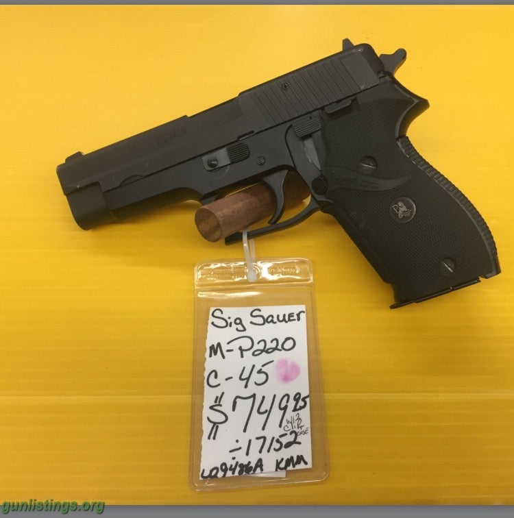 Pistols SIG SAUER P220