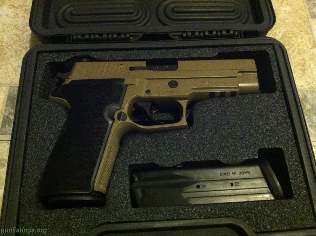 Pistols Sig Sauer P227 - FDE With Night Sights