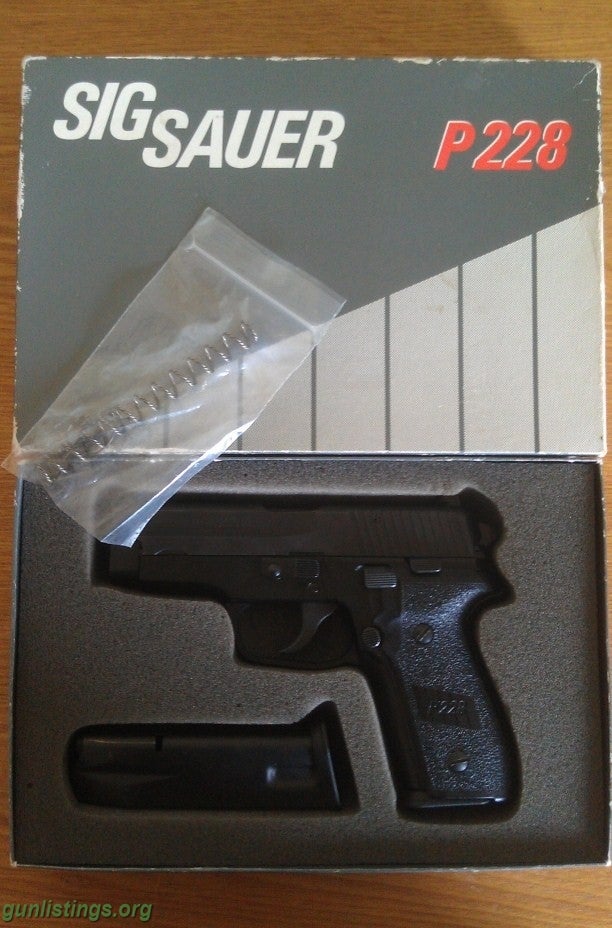 Pistols Sig Sauer P228 (West German)