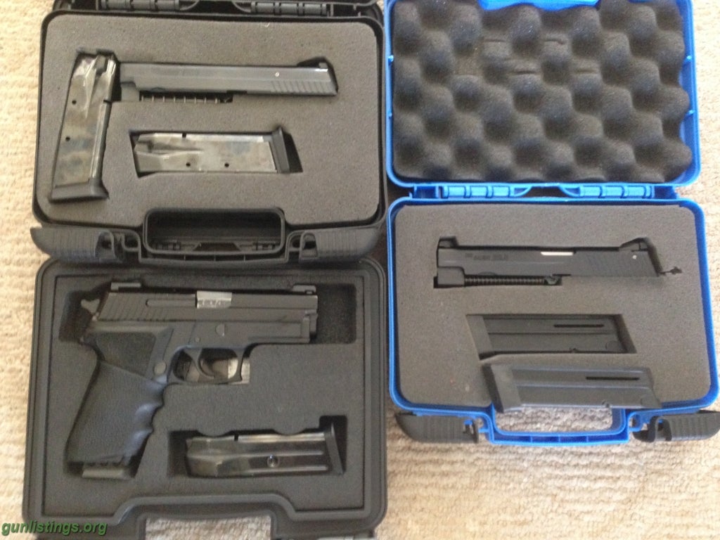 Pistols Sig Sauer P229 9mm With Caliber X-Change Kits