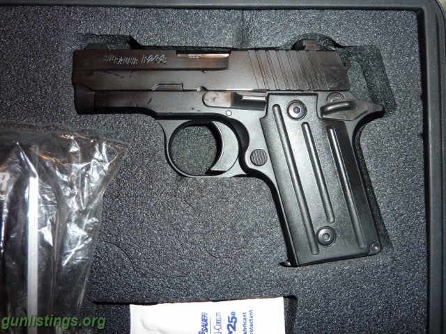 Pistols SIG SAUER P238 Nitron + EXTRAS