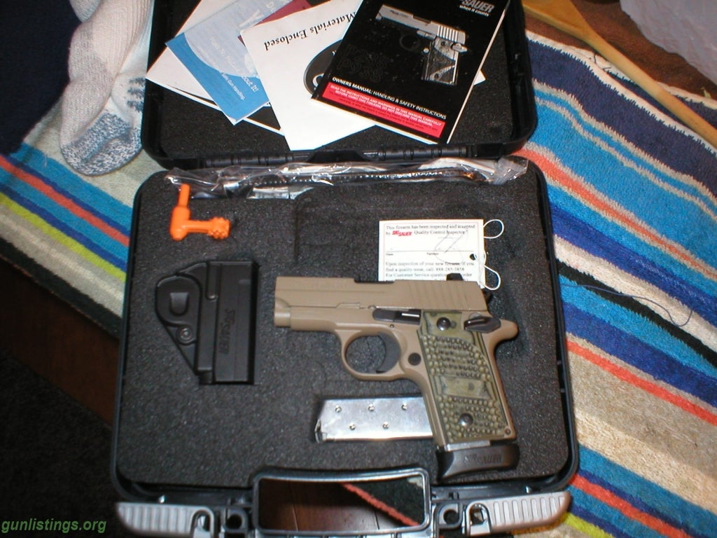 Pistols Sig Sauer P238 Scorpion LNIB W/Extras