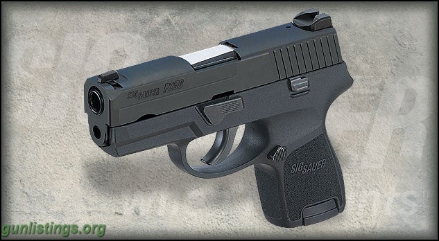 Pistols Sig Sauer P250  9mm, Subcompact Pistol, New