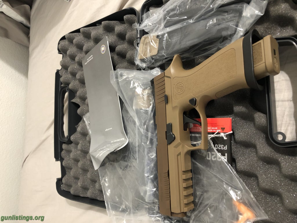 Pistols Sig Sauer P320 X-five Coyote Tan (trade)