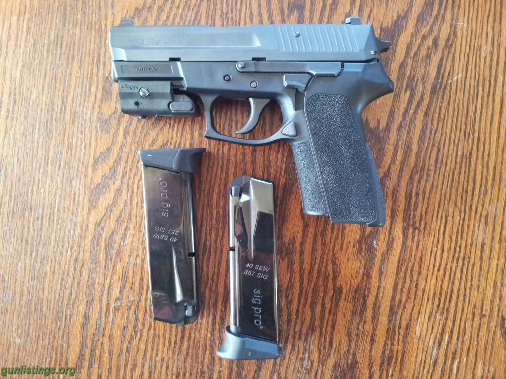 Pistols Sig Sauer Sp 2022 .40 Cal