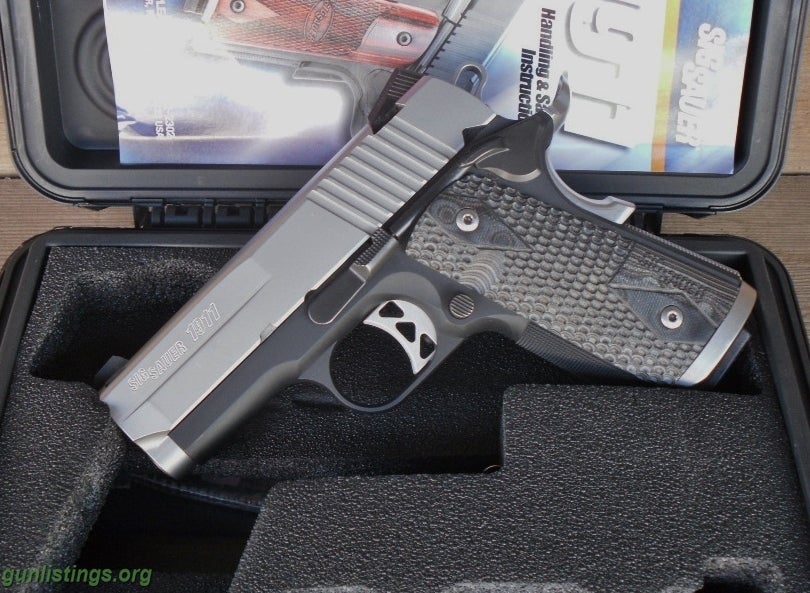 Pistols Sig Sauer Ultra Compact 1911, 45acp, Excellent Cond