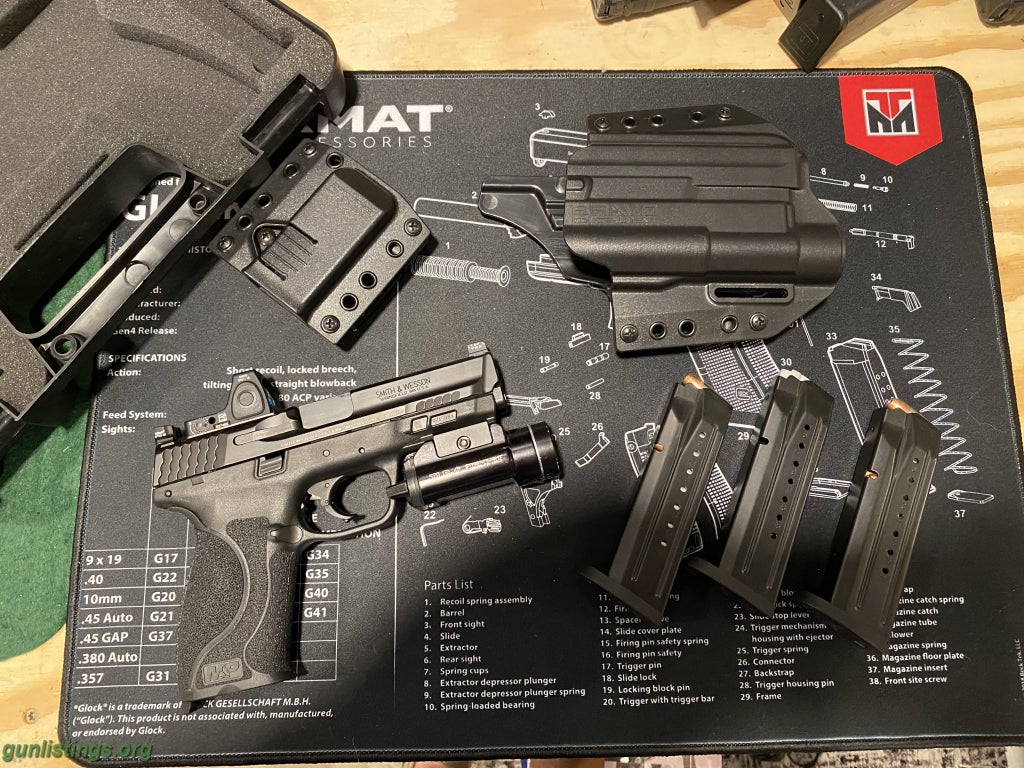 Pistols Smith & Wesson M&P 2.0 W/ Trijicon RMR