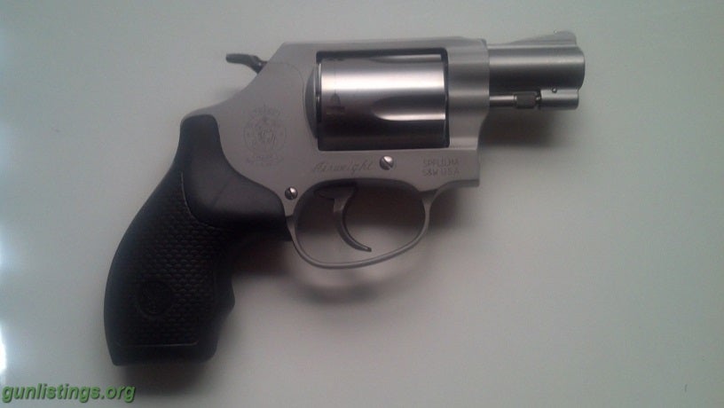 Pistols Smith & Wesson Stainless .38 Special Airweight