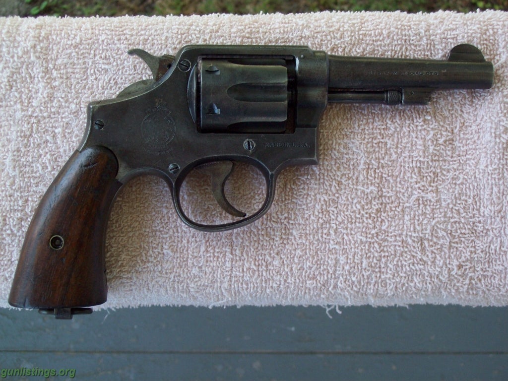 Pistols Smith & Wesson Victory Model US Navy .38 SPL Revolver