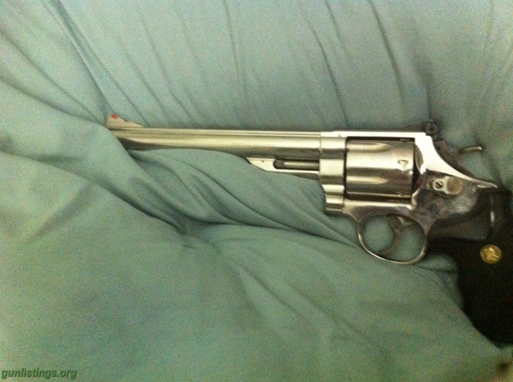 Pistols Smith And Wesson 44 Mag Nickel Plated