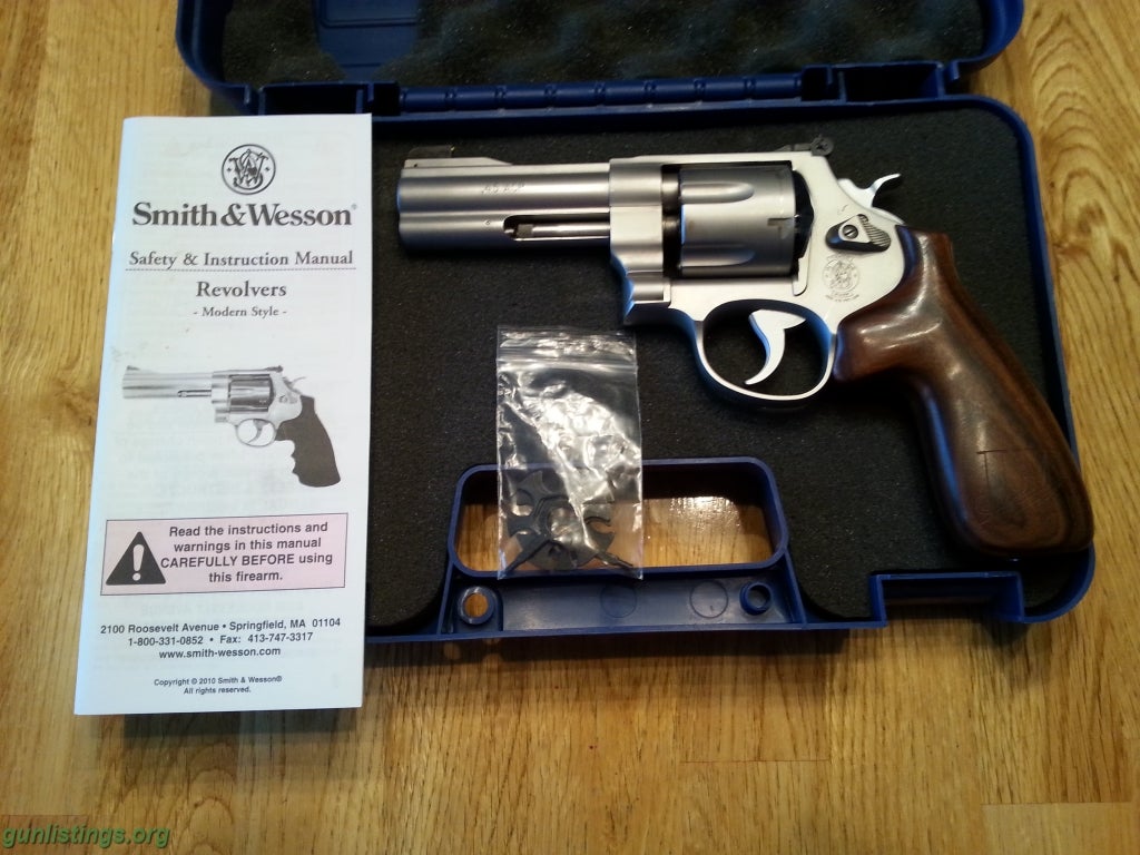 Pistols Smith And Wesson Jerry Miculek 45 ACP Revlr 4