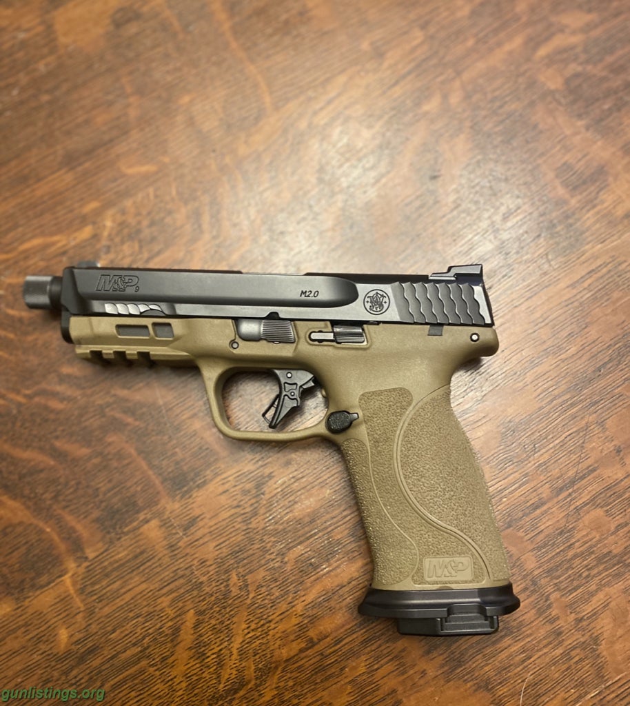 Pistols Smith And Wesson M&P 2.0 9mm With Upgrades