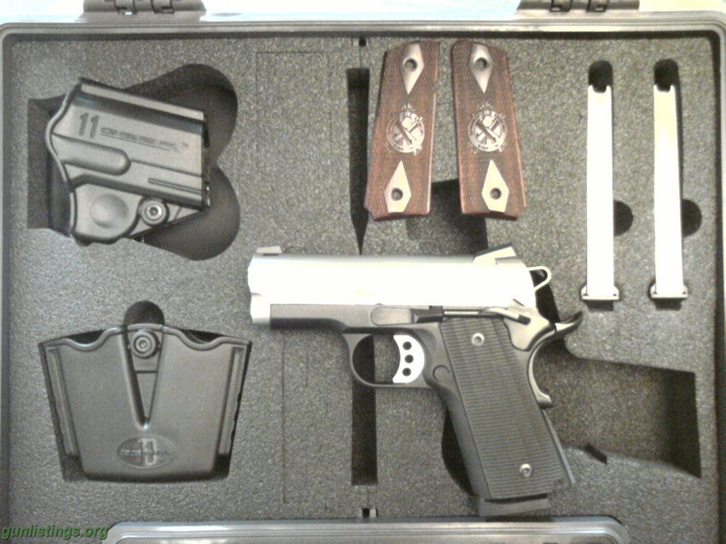 Pistols Springfield 1911 EMP 9mm 2 Sets Of Grips