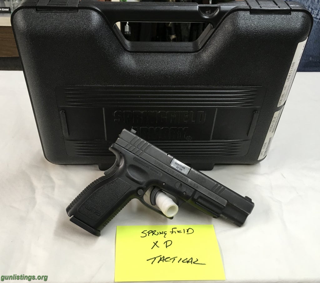 Pistols SPRINGFIELD  XD 40 TACTICAL