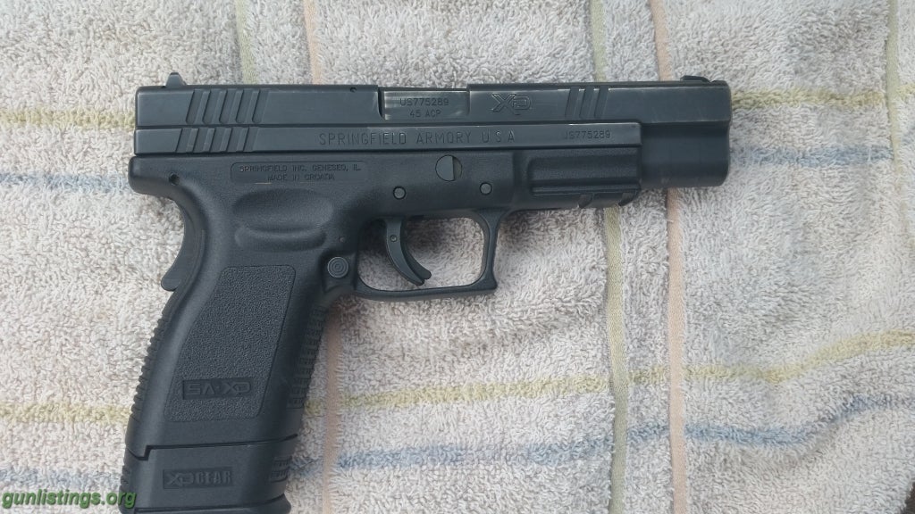 Pistols Springfield Armory 45 Acp Xd Tactical