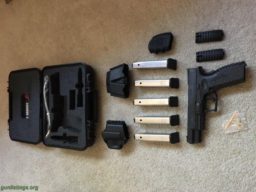 Pistols Springfield Armory XDM 5.25 Competition 9mm