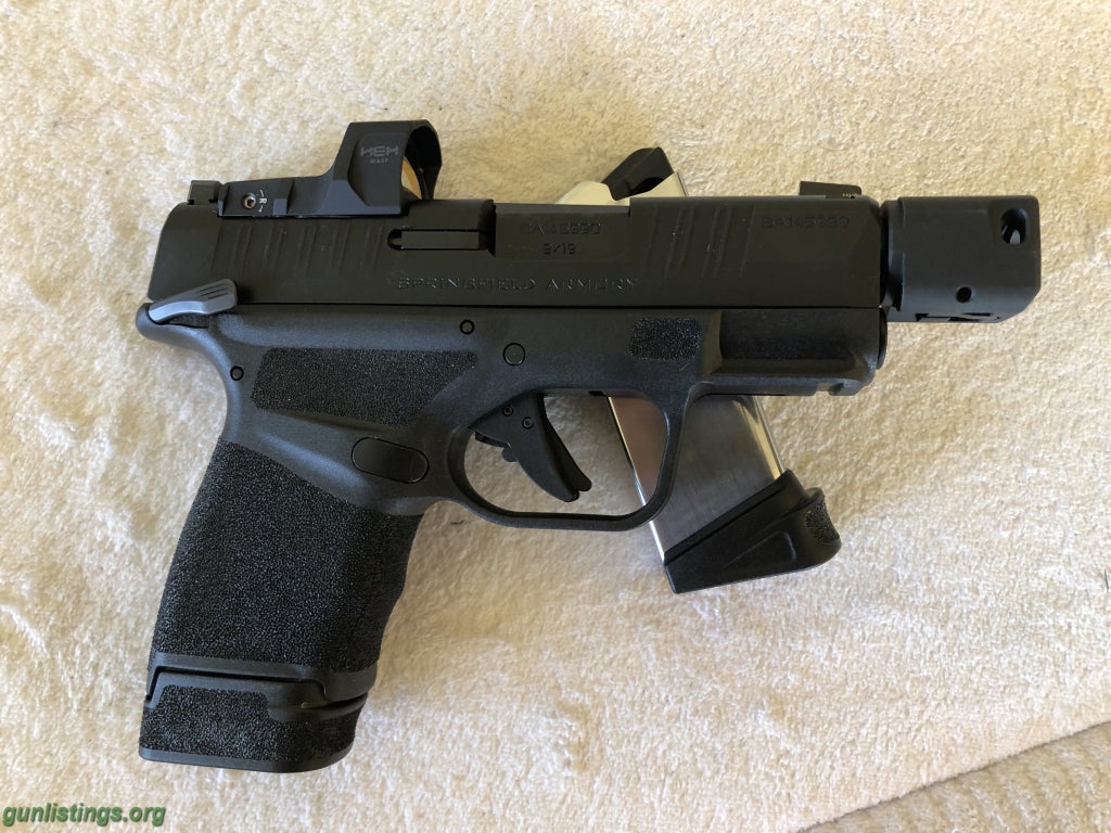 Pistols Springfield HELLCAT RDP Micro Compact 9mm With Red Dot