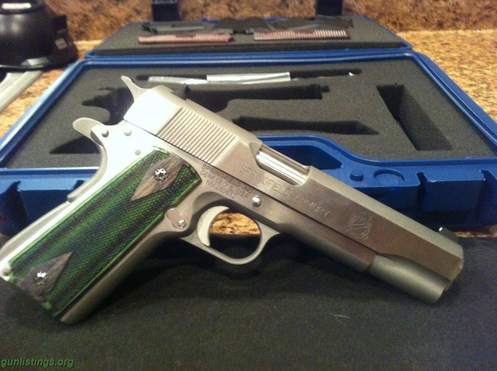 Pistols Springfield MIL-SPEC 1911 SS