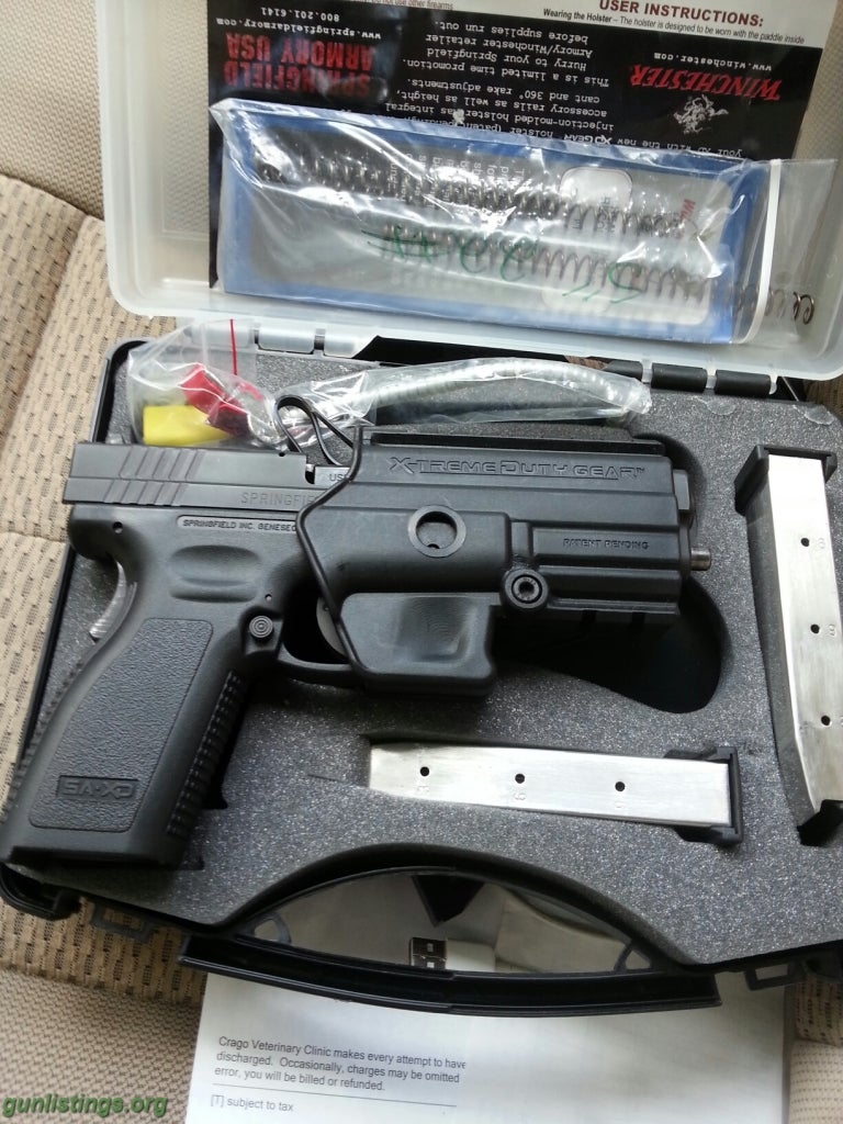 Pistols Springfield Xd-45LE Tactical