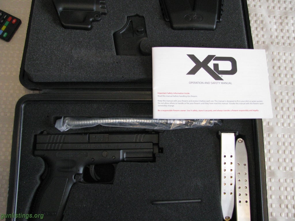 Pistols Springfield Xd9