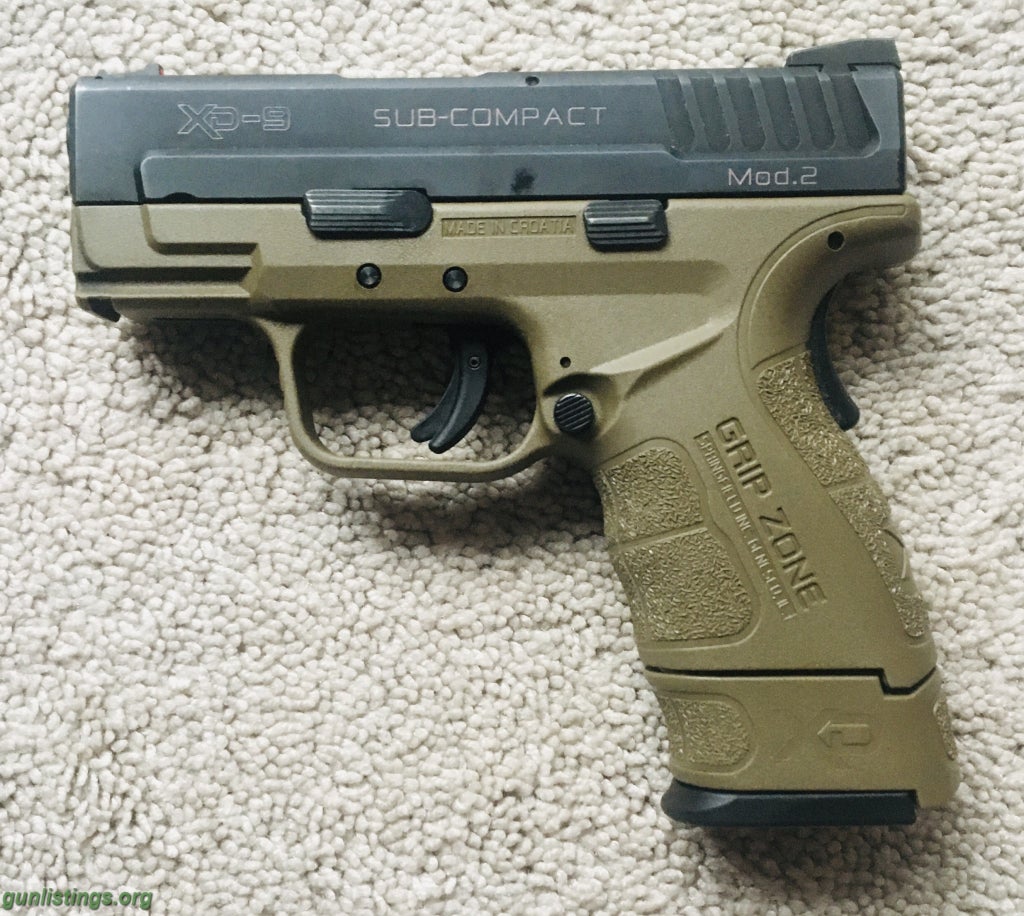 Pistols SPRINGFIELD XD-9 SC MOD.2 HC