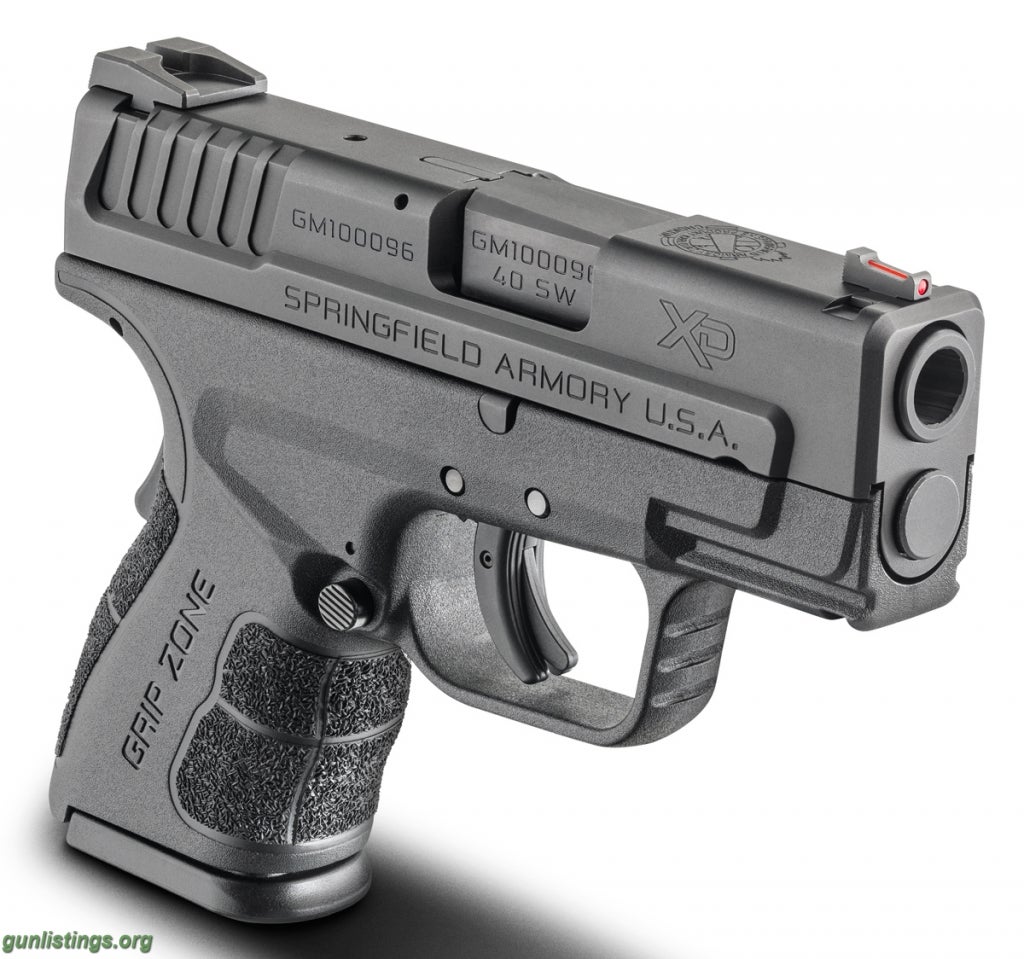 Pistols Springfield Xd Mod 2 Sub Compact 40cal