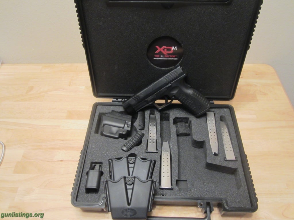 Gunlistings.org - Pistols Springfield XDM 9mm, 4.5 W/5 Mags