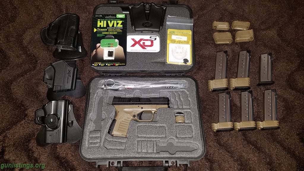 Pistols Springfield XDs9 Tons Of Extras