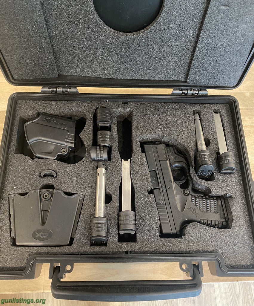 Pistols Springfield Xds .45 With Crimson Trace Laser