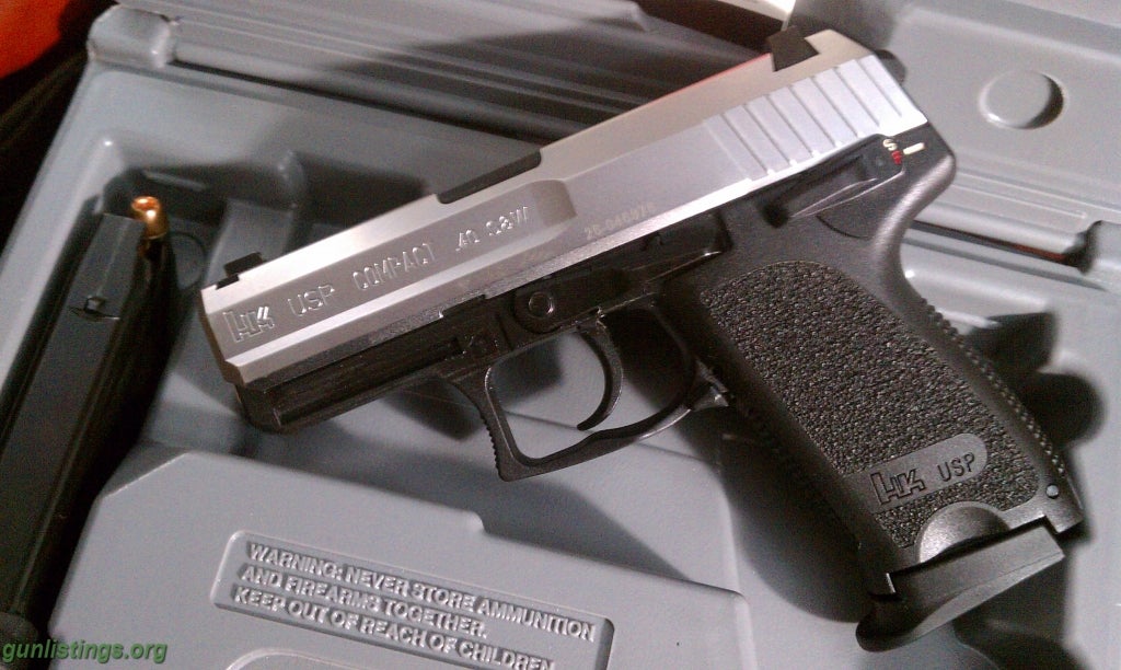 Pistols Stainless HK USP-Compact .40