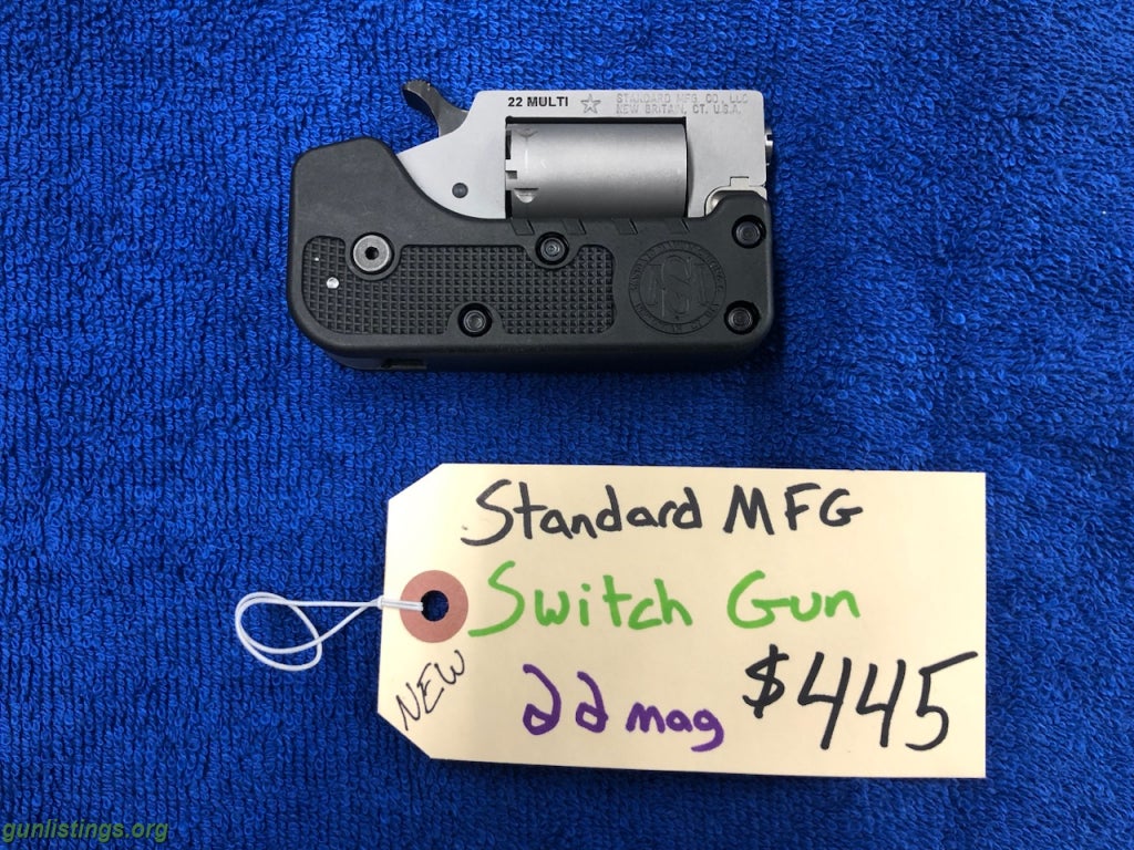 Pistols Standard Mfg Switchgun 22 Mag