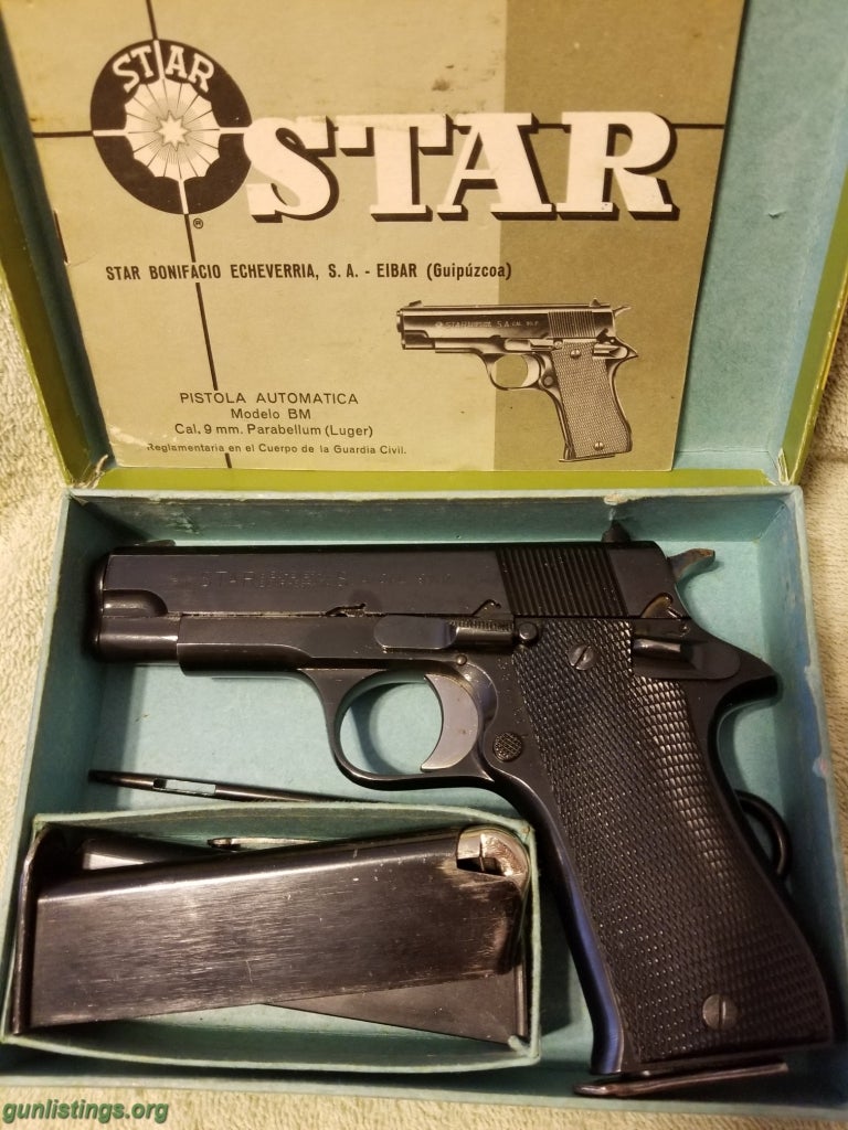 Pistols Star Model BM 9mm Like A 1911