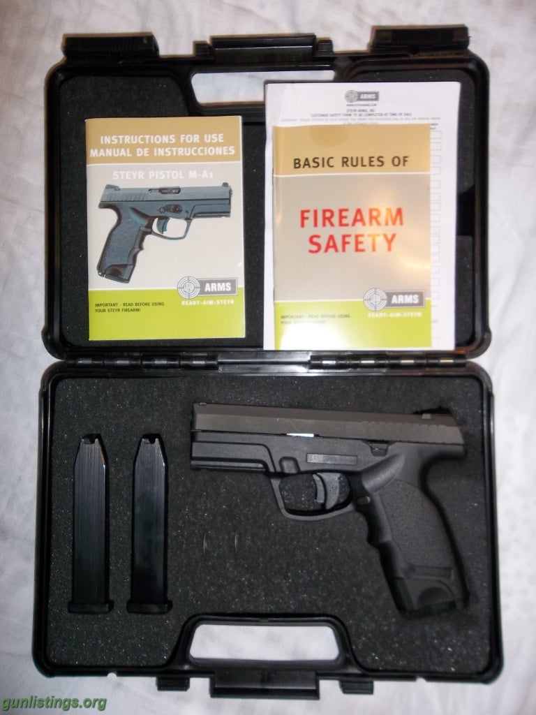 Pistols Styer M1-A .9mm