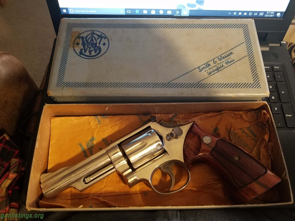 Pistols S&W 357 Combat Magnum Model 19-3