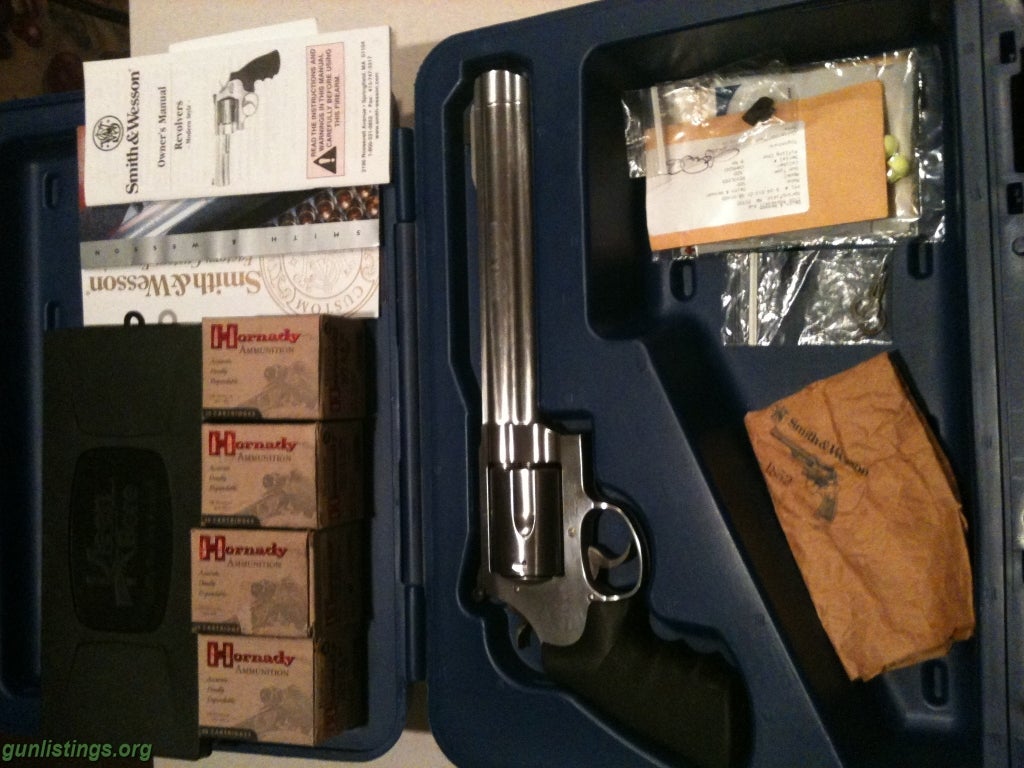 Pistols S&W 500 Magnum Package